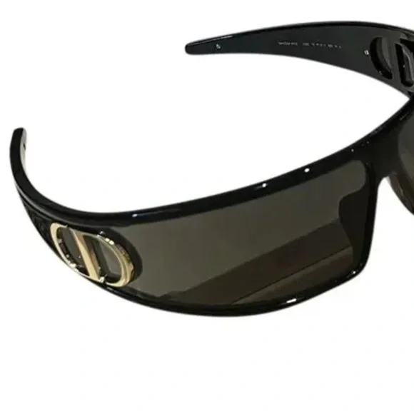 Dior Black and Gold Designer Sunglasses - Picture 5 of 5